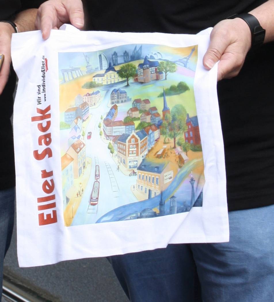  So sieht er aus, der Eller Sack. 