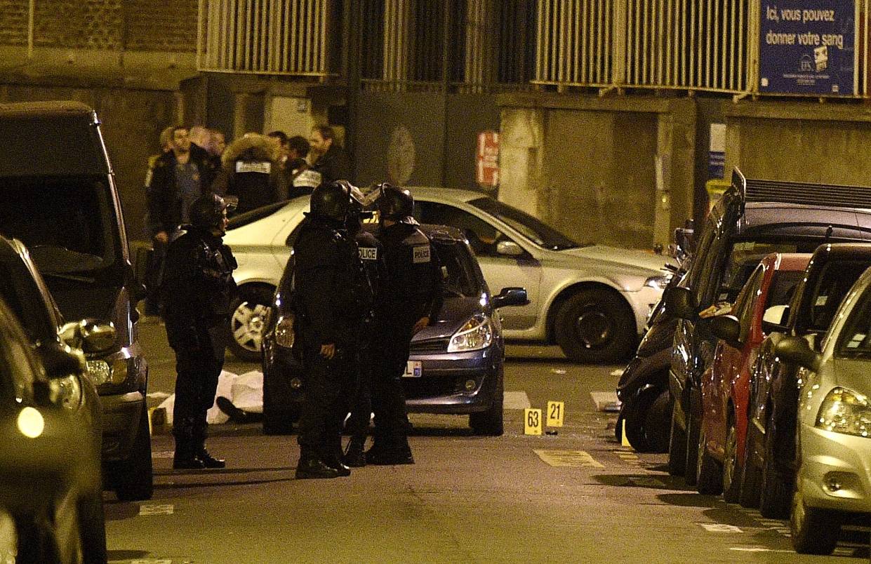  Ein Anschlagsort: die Rue Bichat in Paris. 