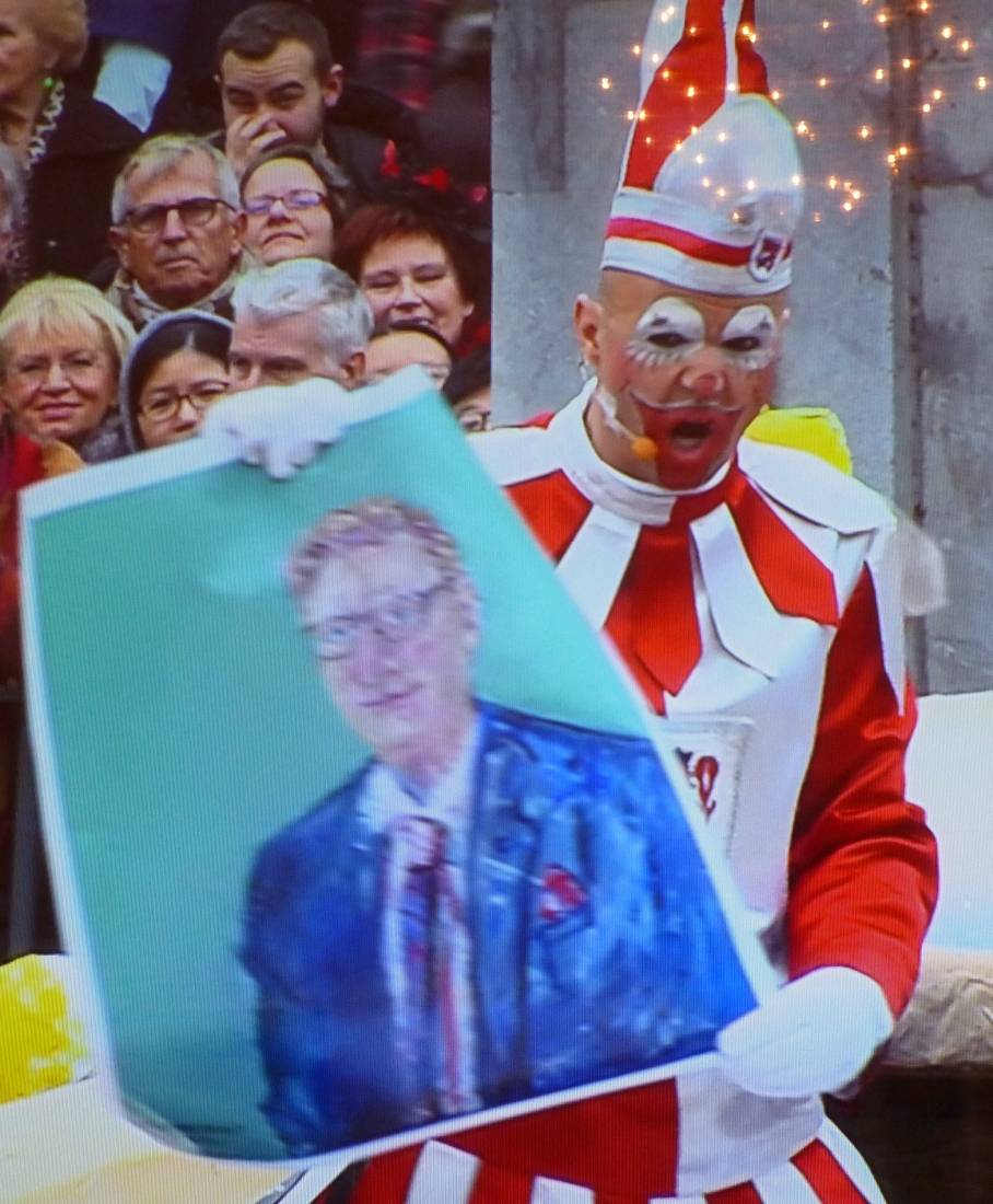  "Habt ihr dieses Bild geseh'n? Da bleibt der Mund dir offen steh'n..." 