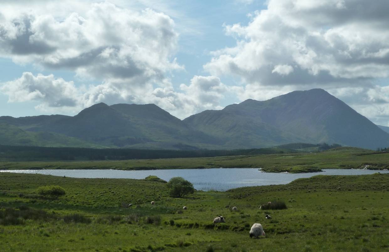  Die Wilde: Die Region Connemara gehört zu den schönsten Landschaften, die Irland zu bieten hat. 