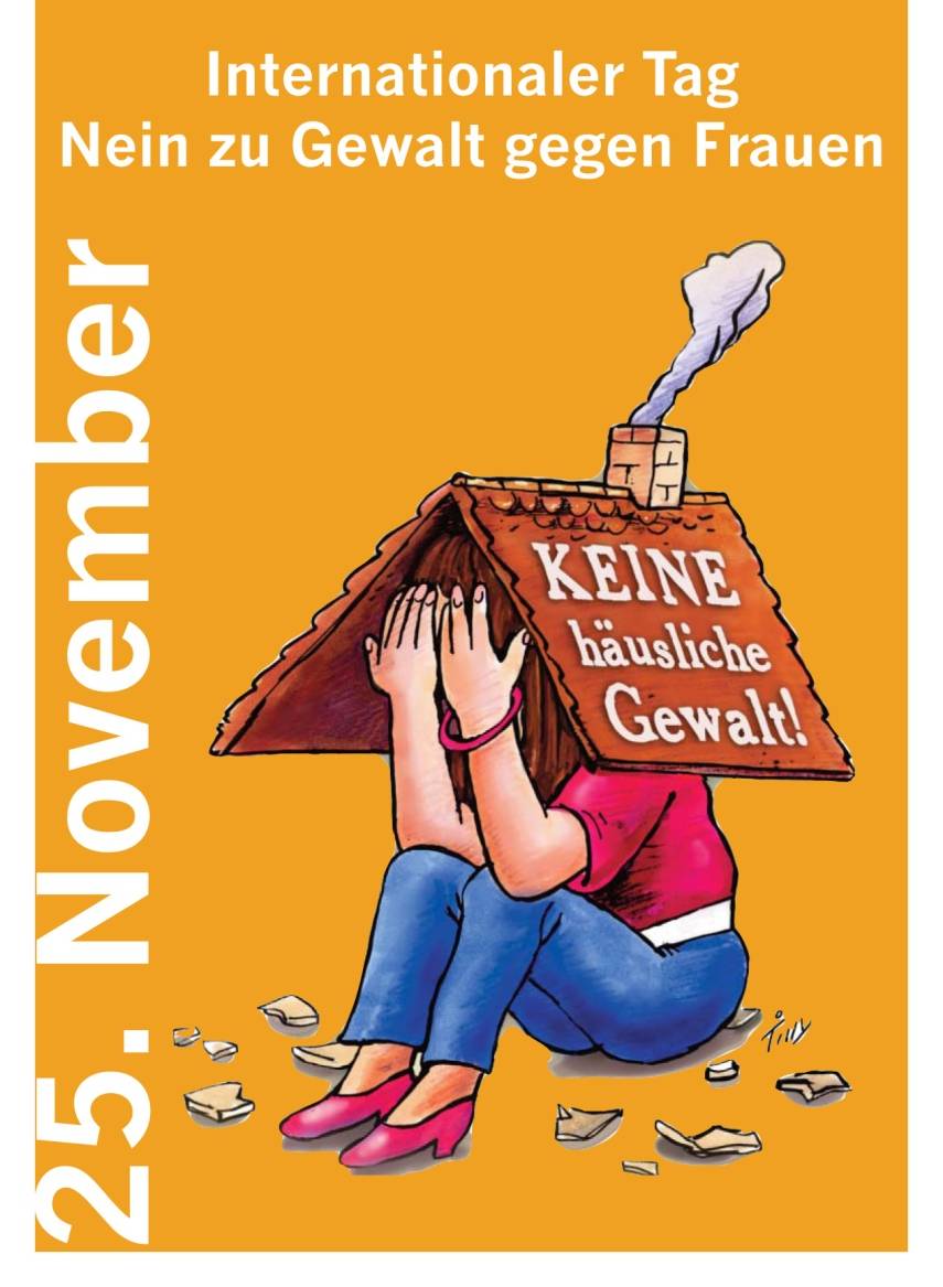 Internationaler Tag „Nein zu Gewalt an Frauen“.: „Schauen Sie nicht weg“