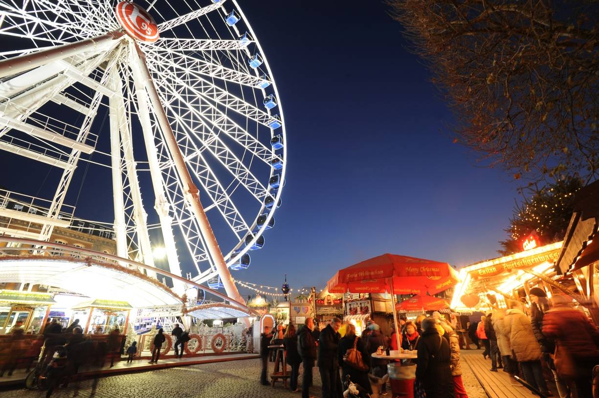 Ende Januar dreht sich das Riesenrad auf dem Corneliusplatz