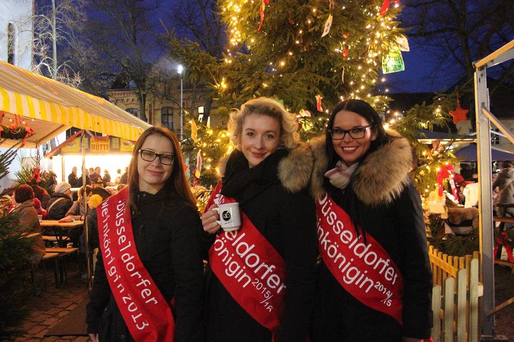 Gerricusplatz: Weihnachtszelte und eine gute Atmosphäre