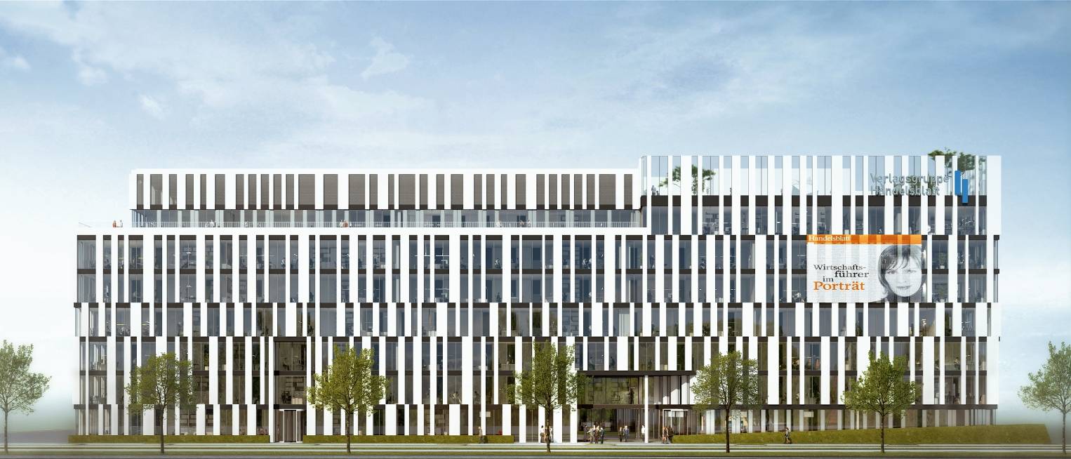  Das Gebäude „La Tête“ bildet den nördlichen Schlusspunkt der Bebauung entlang der Toulouser Allee. 