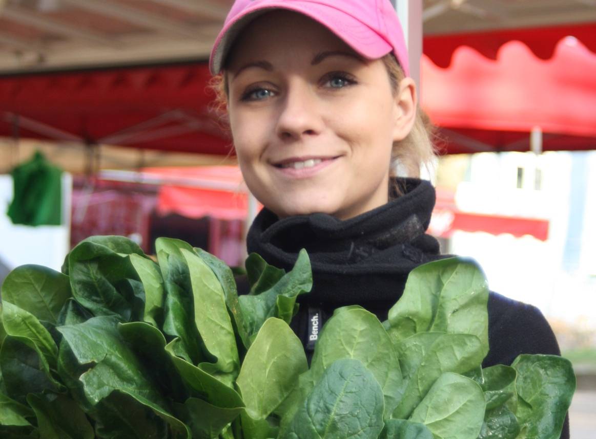  Das ist richtiger Spinat!Und nur der schmeckt, mein Nadine Eyckeler. 