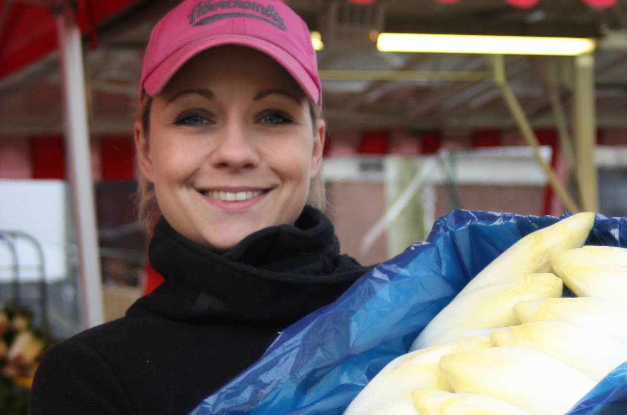  Nadine Eyckeler wickelt Chicorée gerne in Parmaschinken. 