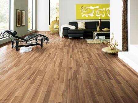  Moderne Laminate bestehen zu über 90 Prozent aus Holz aus nachhaltig bewirtschafteten Wäldern. 