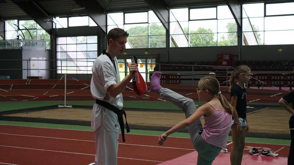 Neben Taekwon-Do sind auch Kampfsportarten wie Capoeira, Judo und Kung Fu mit...