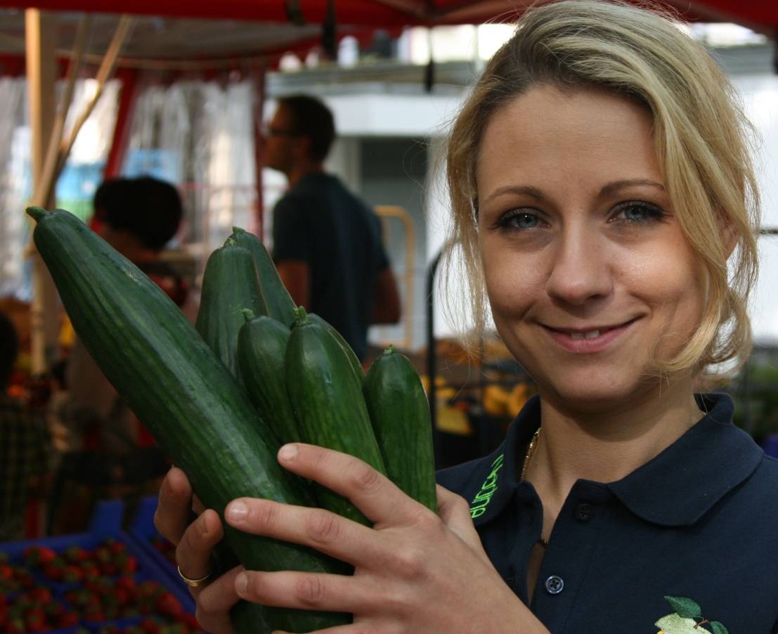 Die Gurke: Schlankmacher dank Wasser