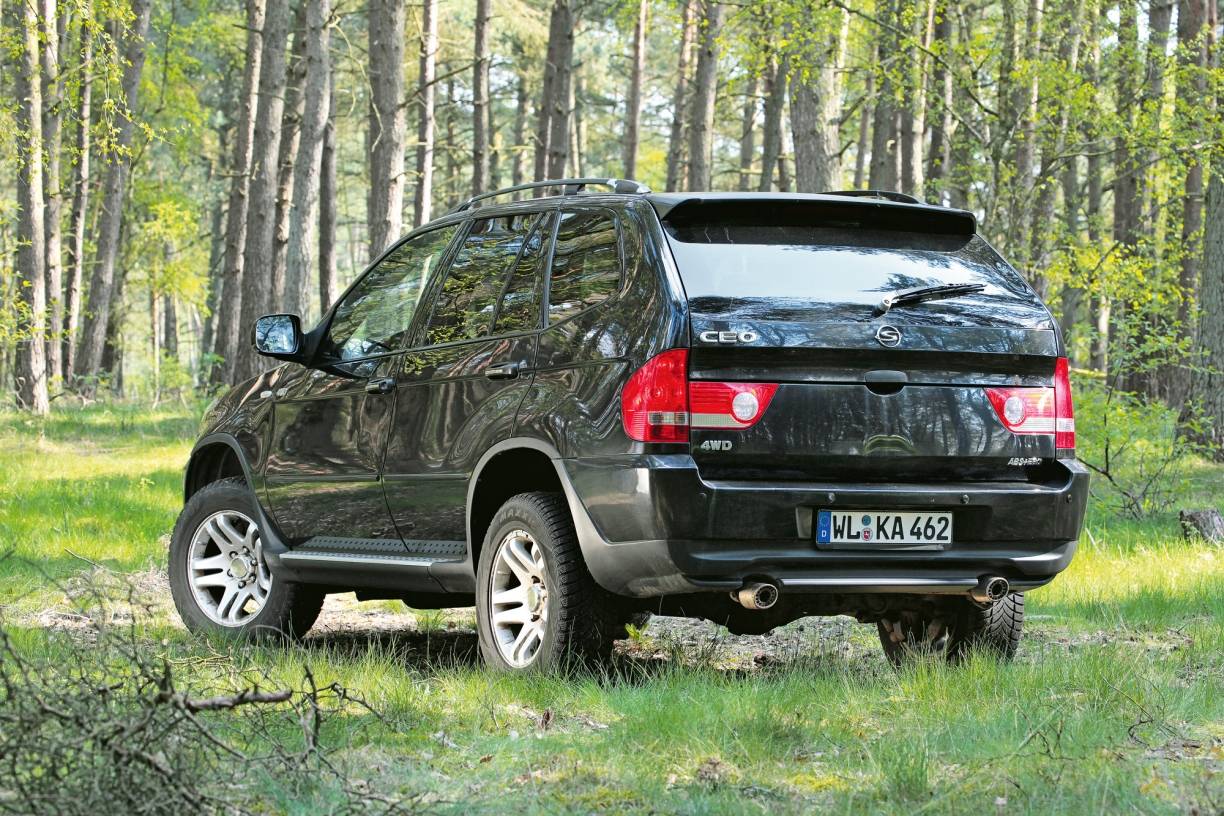  Der Shanghuan CEO sieht dem BMW X5 zum Verwechseln ähnlich. 