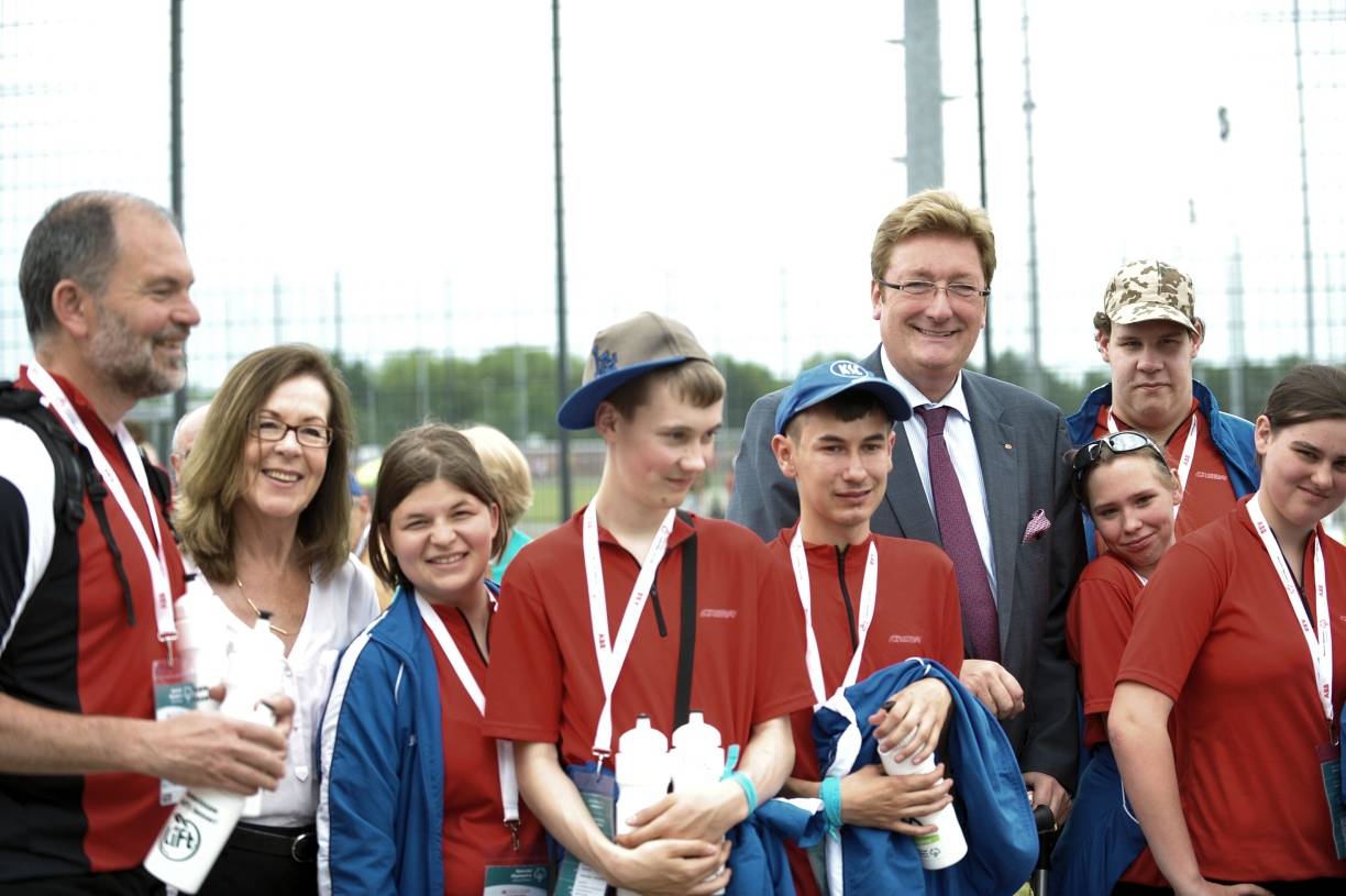 OB besucht Special Olympics