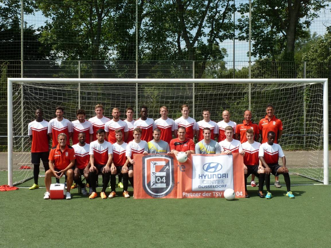  Die erste Mannschaft der TSV Eller 04 geht in der nächsten Saison in der Bezirksliga an den Start. 