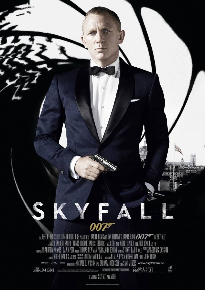  Daniel Craig als Geheimagent 007 James Bond ist am Sonntag zu sehen. 