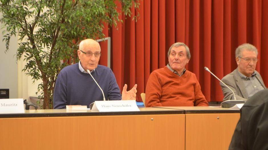 Auch Hans Neuschäfer (l.) kam ursprünglich von TuRU Düsseldorf. Nach drei Jahren in...
