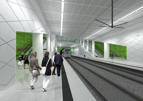  Vor der eigentlichen Inbetriebnahme können die Düsseldorfer die neuen U-Bahnhöfe bereits an den Advents-Wochenenden im kommenden Jahr besichtigen. 