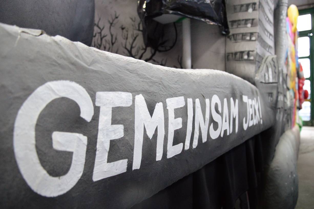 Von Grau zu Bunt: Das diesjährige Motto "Gemeinsam...