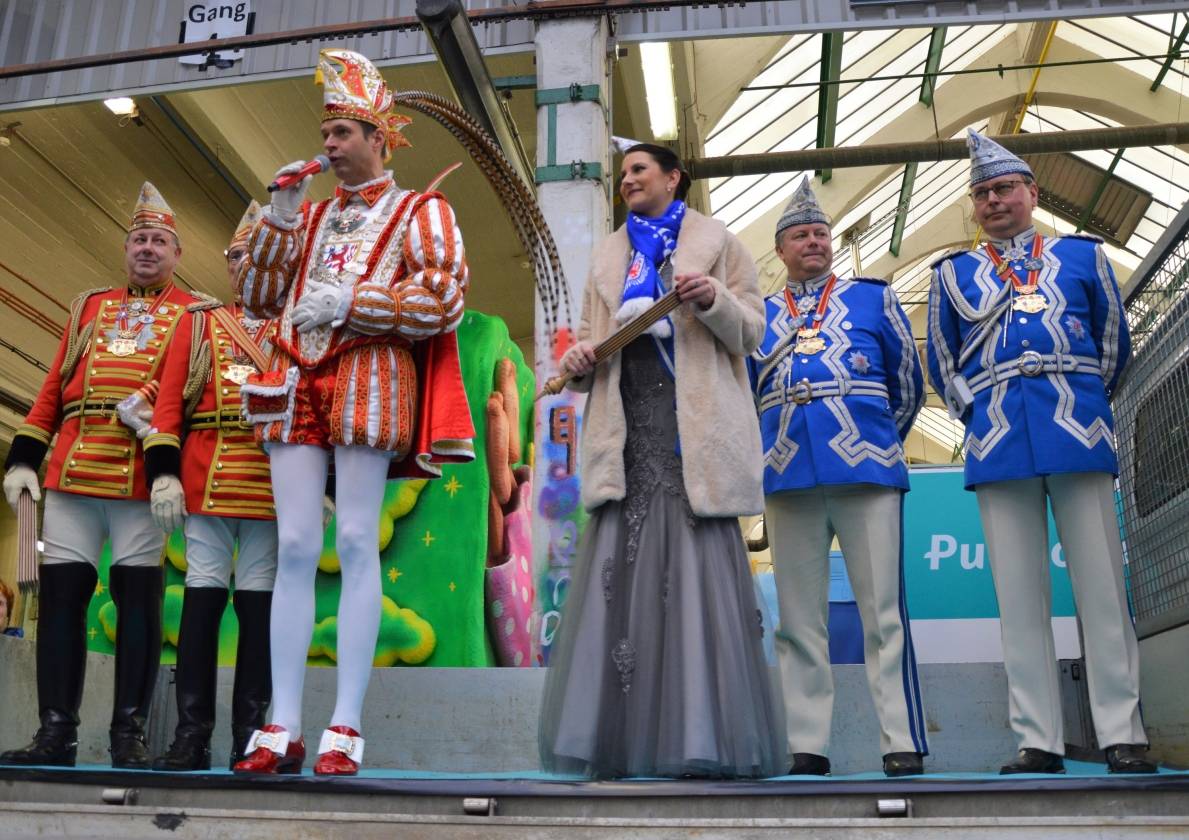Kamen auch: Prinz Martin I. und Venetia Sabine samt...