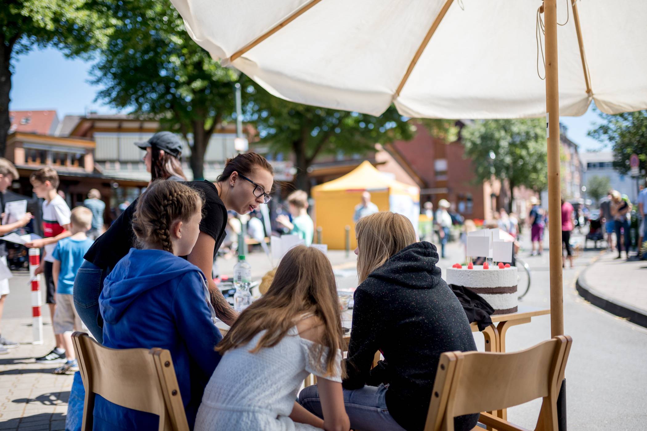  Raus auf die Straße - der Nachbarschaftstag in Wersten.  