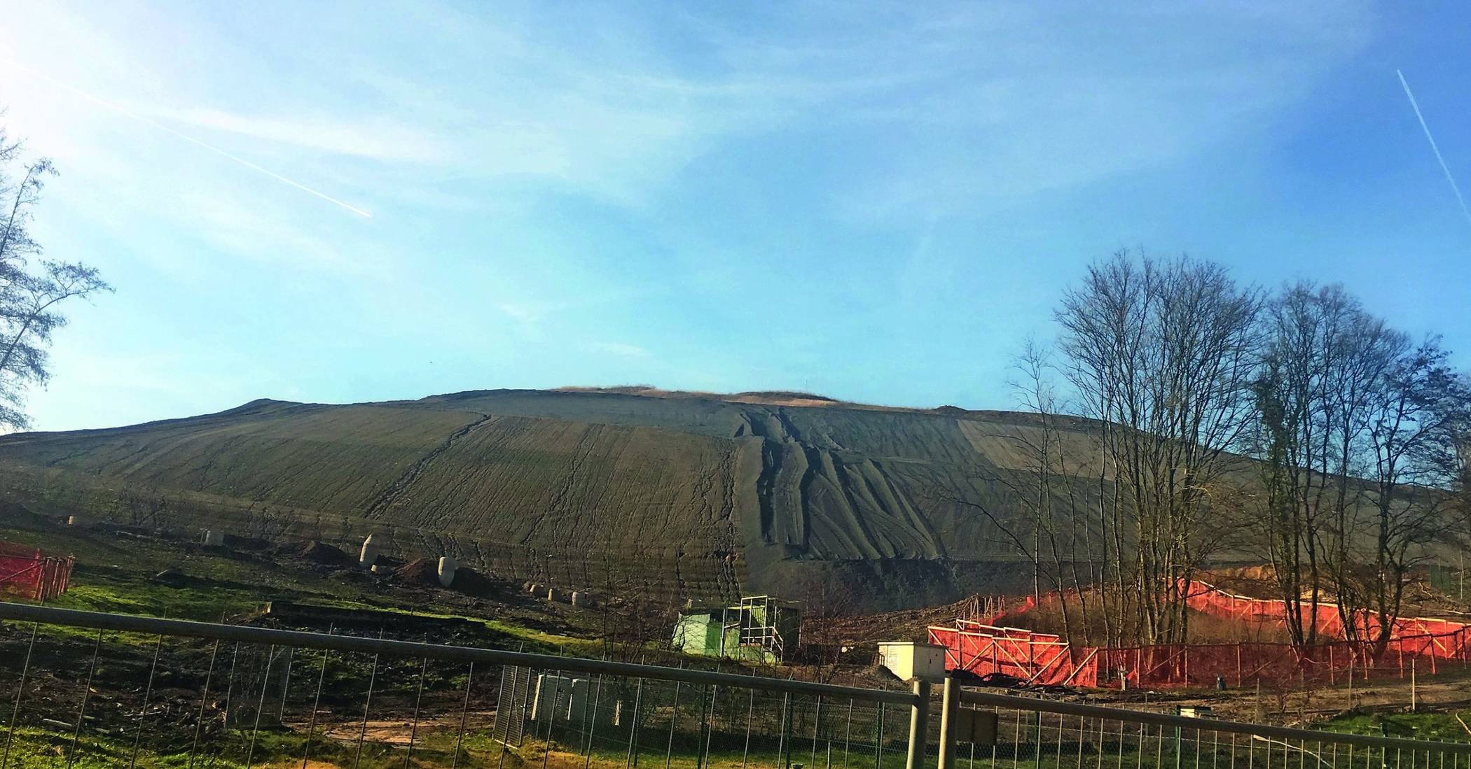  Die Düsseldorfer Deponie in Hubbelrath verändert ihr Gesicht und ihren Standort. 