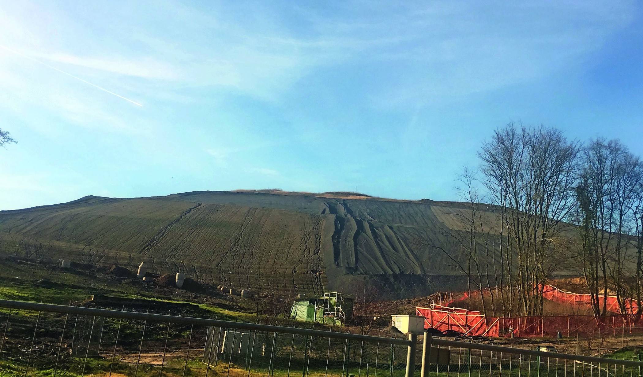  Die Düsseldorfer Deponie in Hubbelrath verändert ihr Gesicht und ihren Standort. 