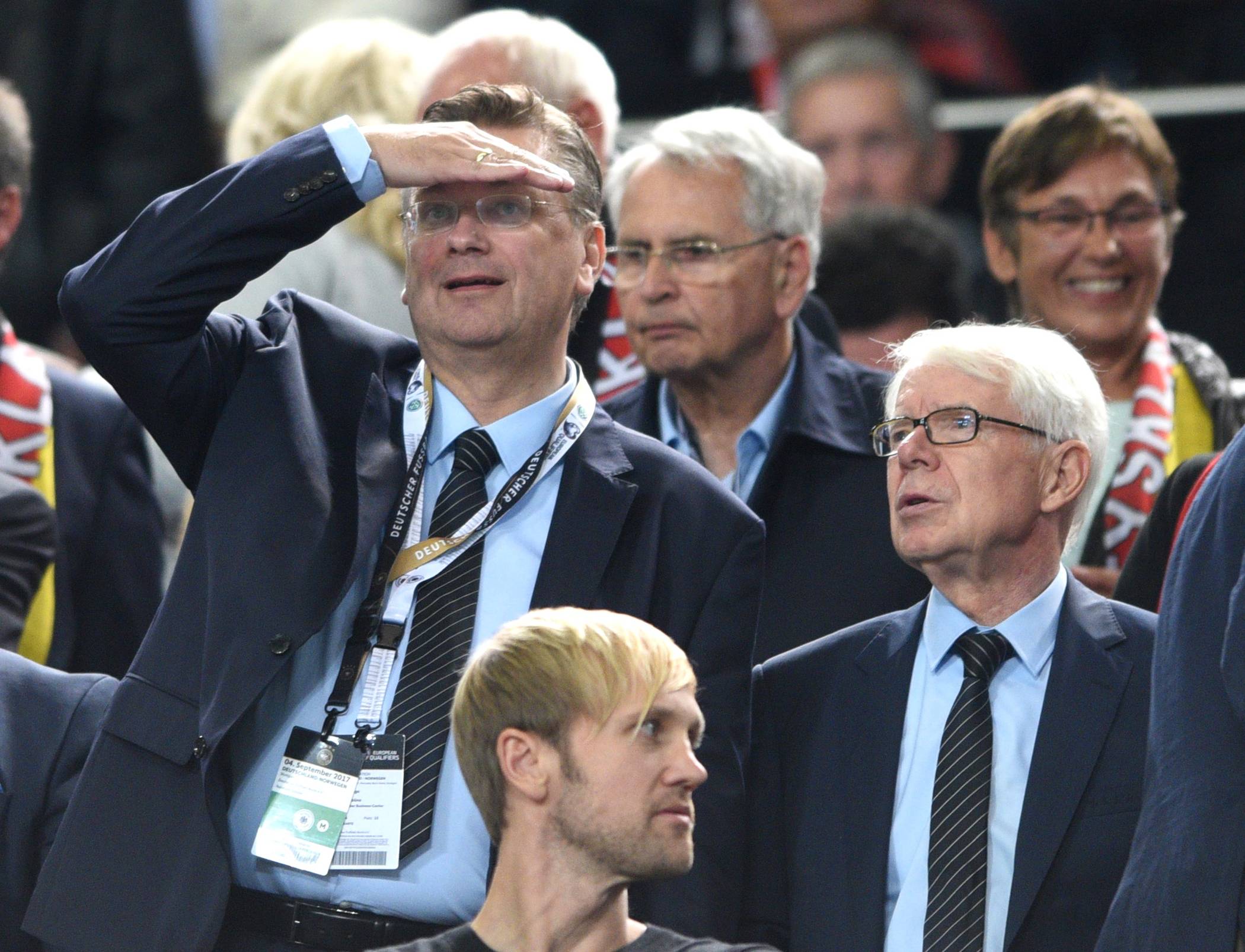  Ex-DFB-Präsident Reinhard Grindel. 