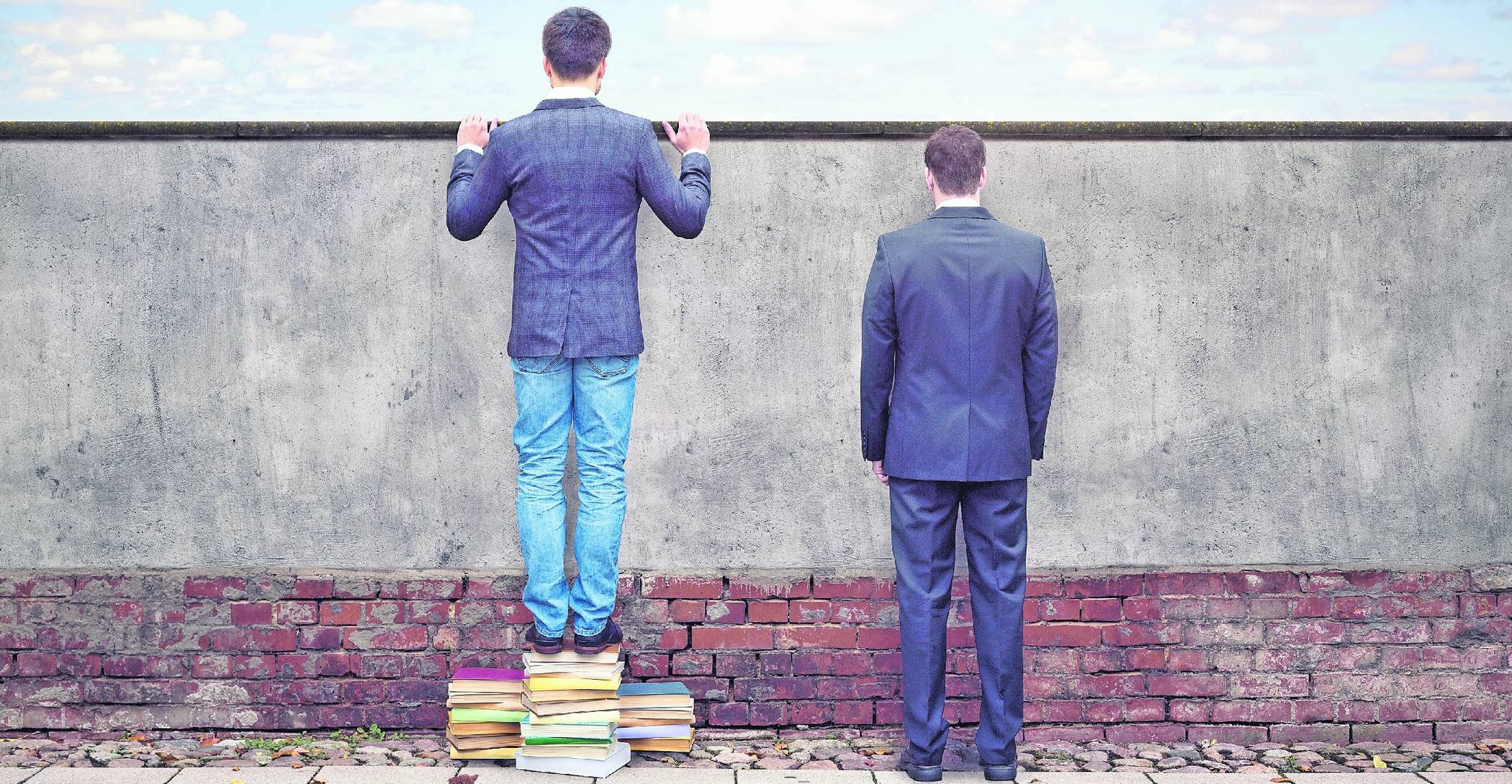  Überwindet Mauern und der Blick wird plötzlich unverstellt: Literatur hat das Zeug dazu, den Horizont zu erweitern. 