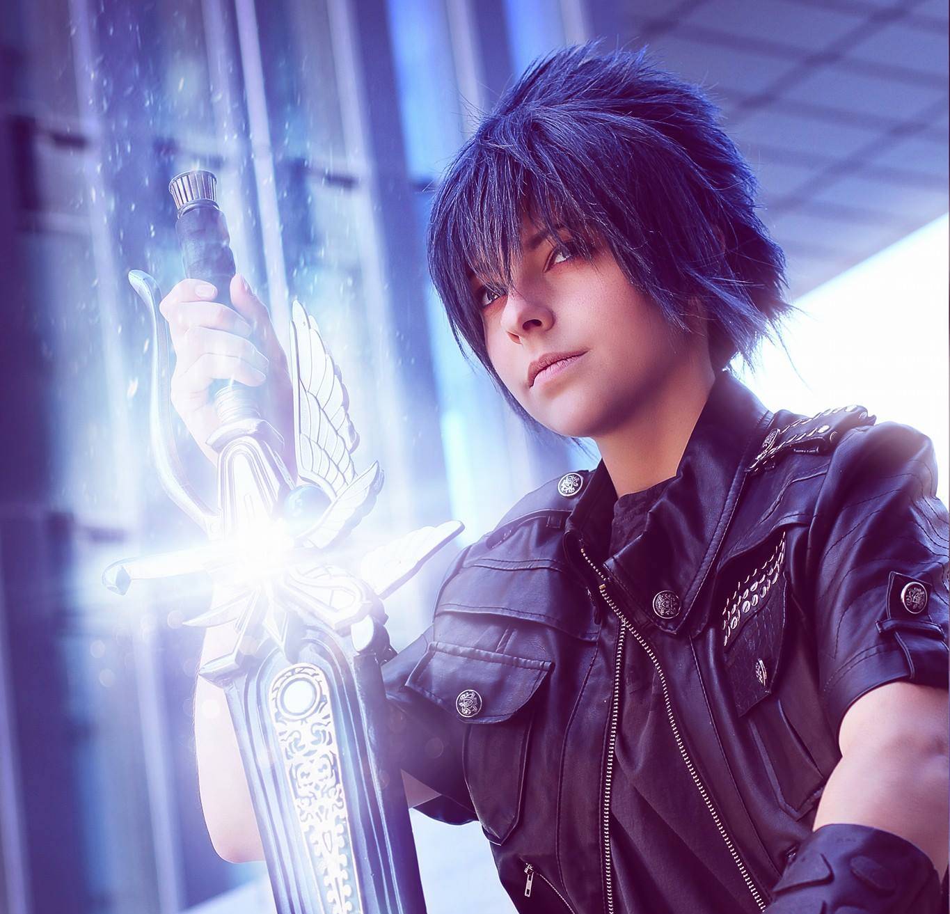  Jill Brendemühl als Prinz Noctis aus dem Videospiel Final Fantasy 15. An diesem Cosplay hat sie rund vier Monate gearbeitet.  