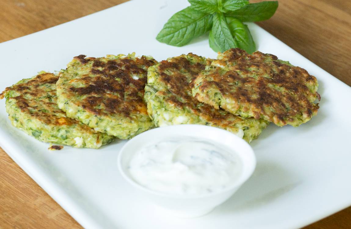 Leckere Zucchini-Puffer für die ganze Familie