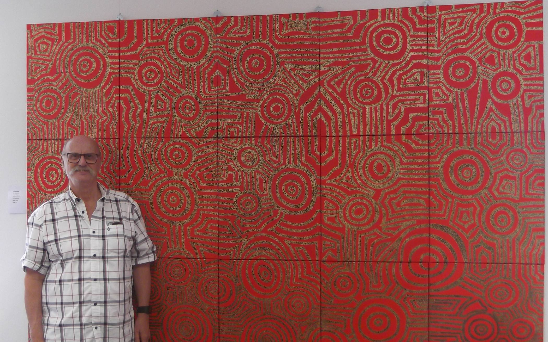 Künstler Albert Koll erweiterte seinen Horizont durch die Aborigines