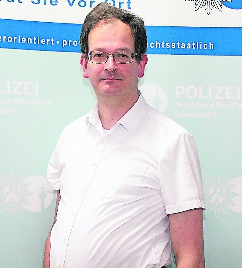 IT-Experte der Düsseldorfer Polizei Stefan Zöllner.