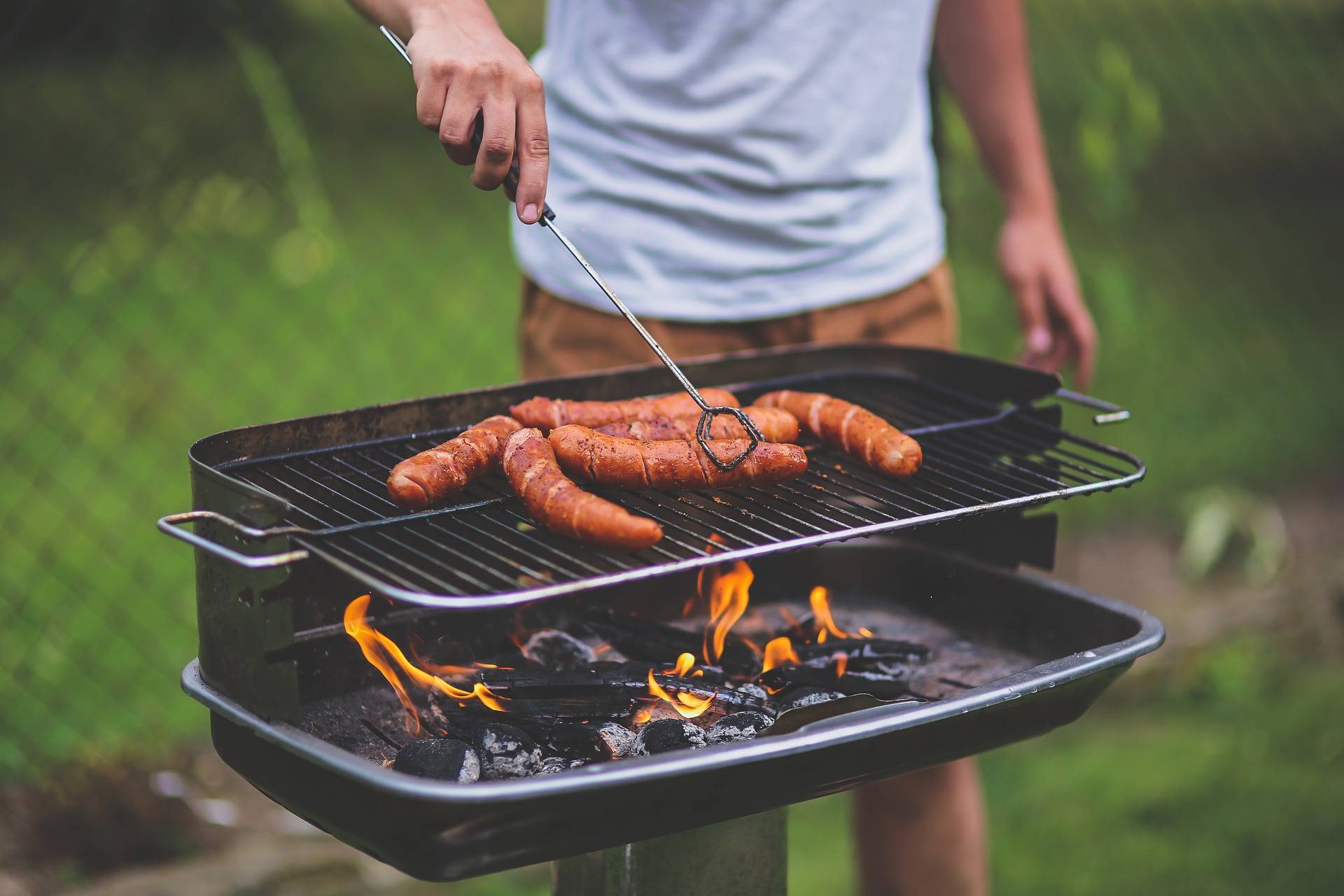 Nicht in Parks und Wäldern grillen