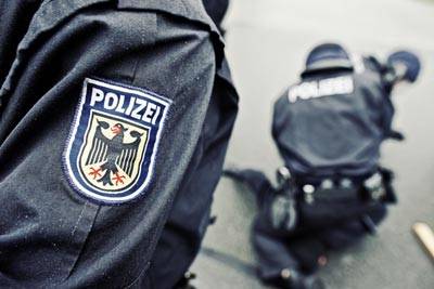 Der Angreifer musste von den Polizisten