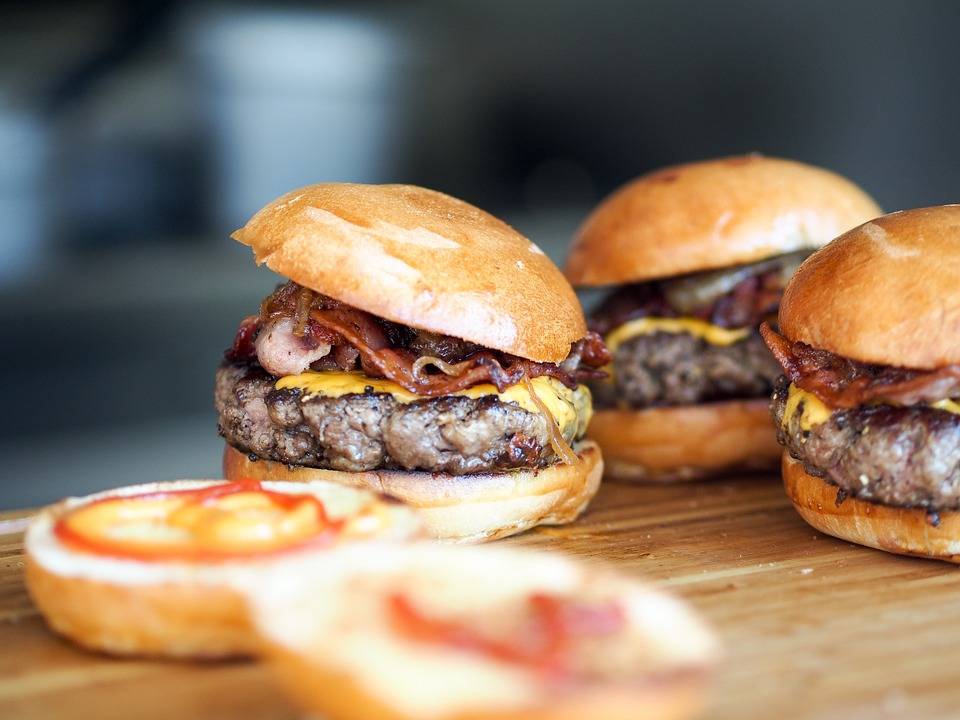 Burger und andere Köstlichkeiten.