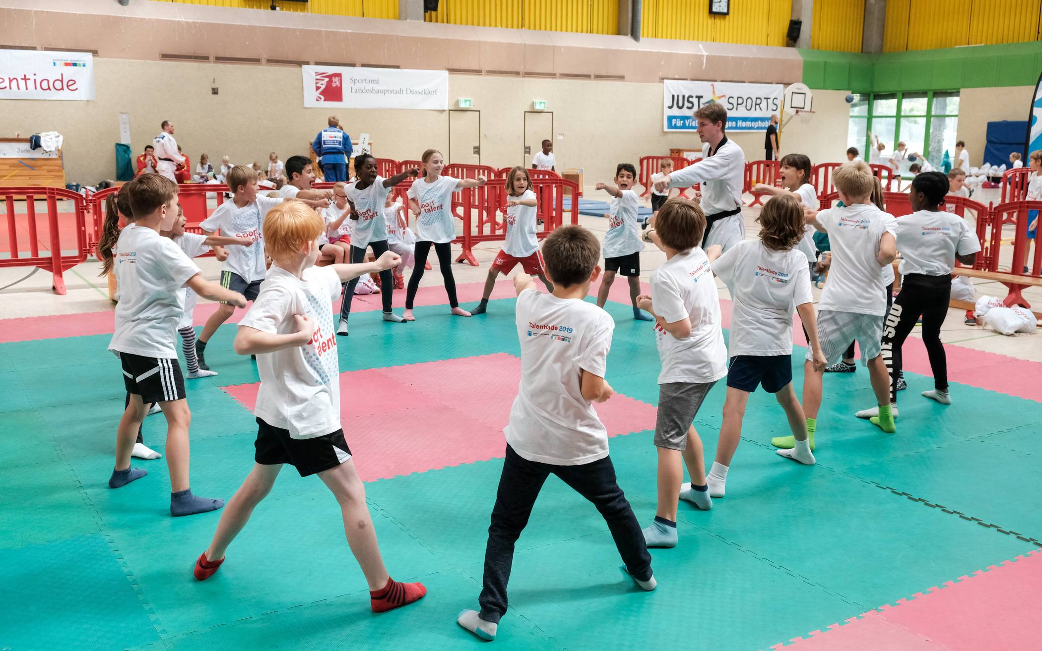 300 junge Sporttalente bei der Talentiade