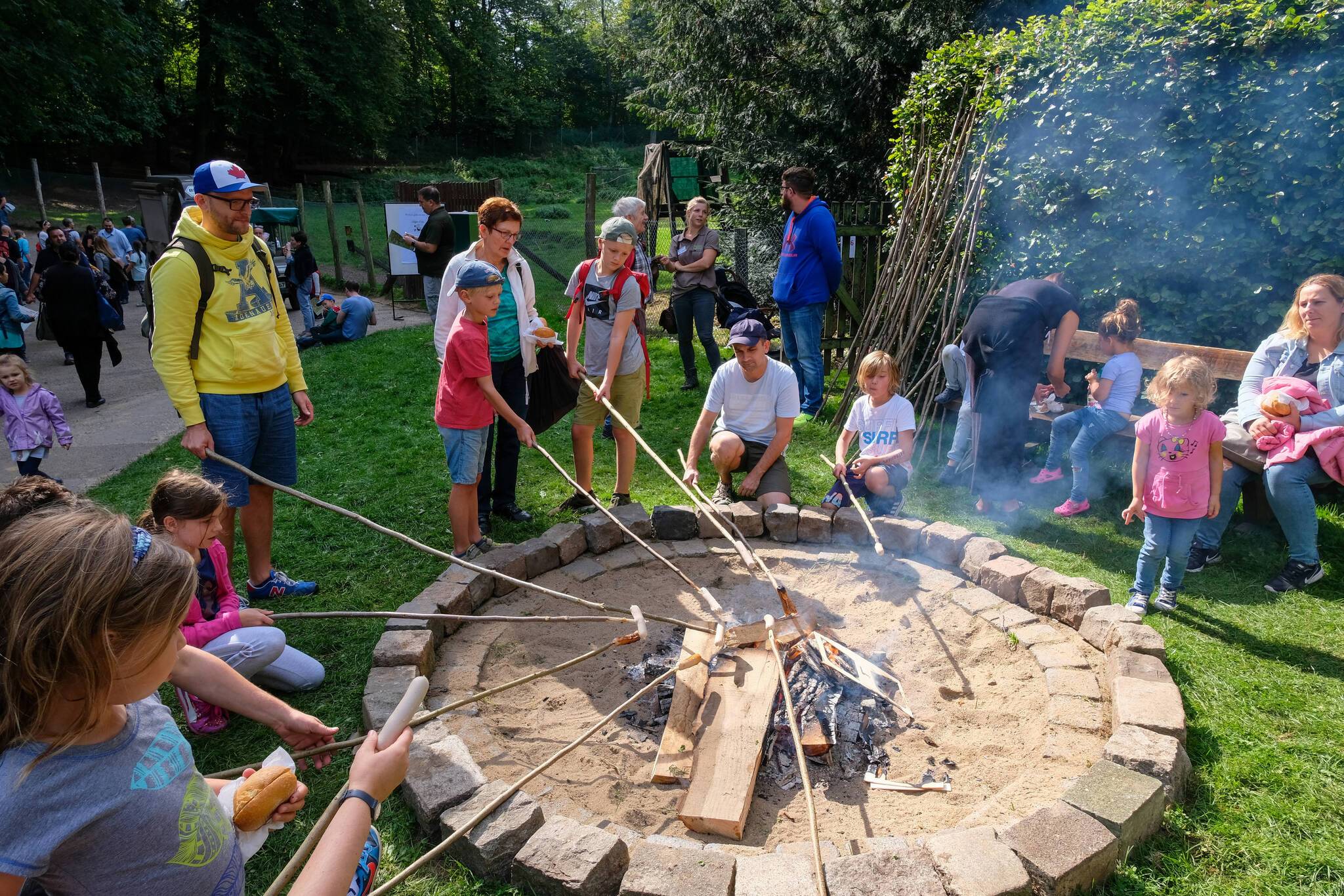  Viele Aktionen haben besonders die jüngeren Besucherinnen und Besucher des Festes angesprochen. 