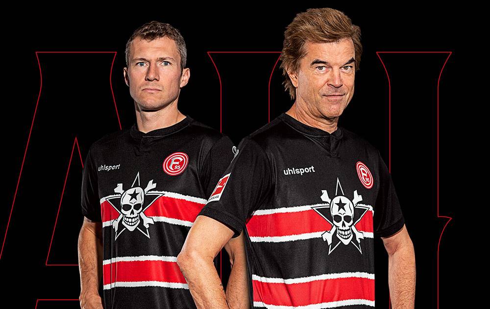 Fortuna Düsseldorf und Die Toten Hosen präsentieren gemeinsames Trikot