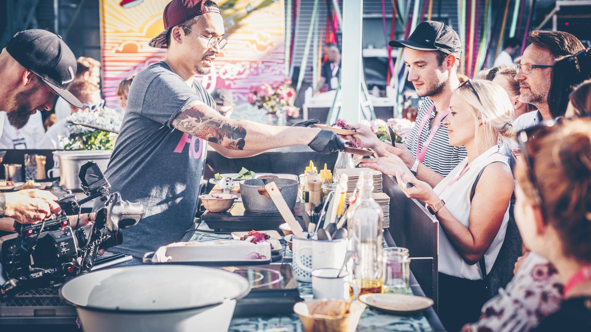  Bei der eat&amp;STYLE sind natürlich auch Düsseldorfer Gastronomen vertreten. 