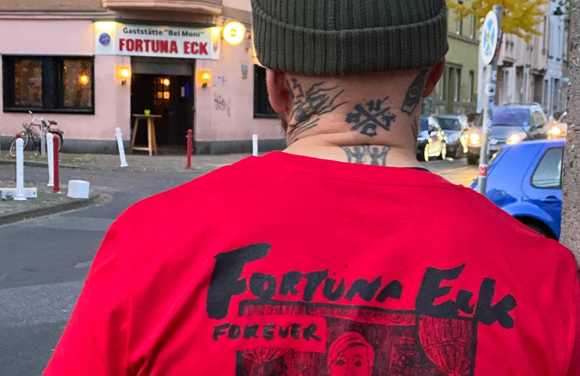Fortuna-Eck jetzt mit eigenem T-Shirt