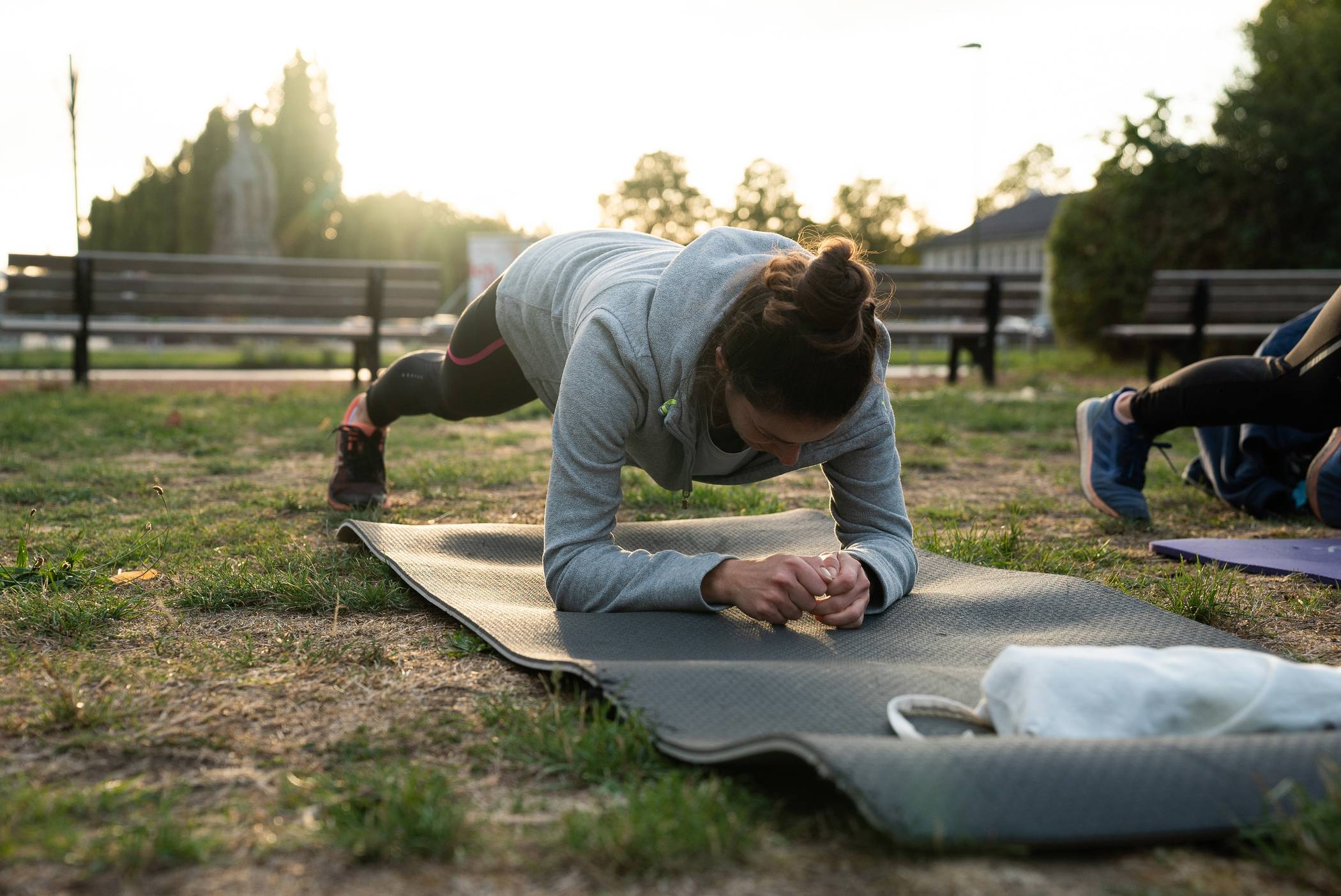  Fit ins neue Jahrzehnt: Sport im Park 