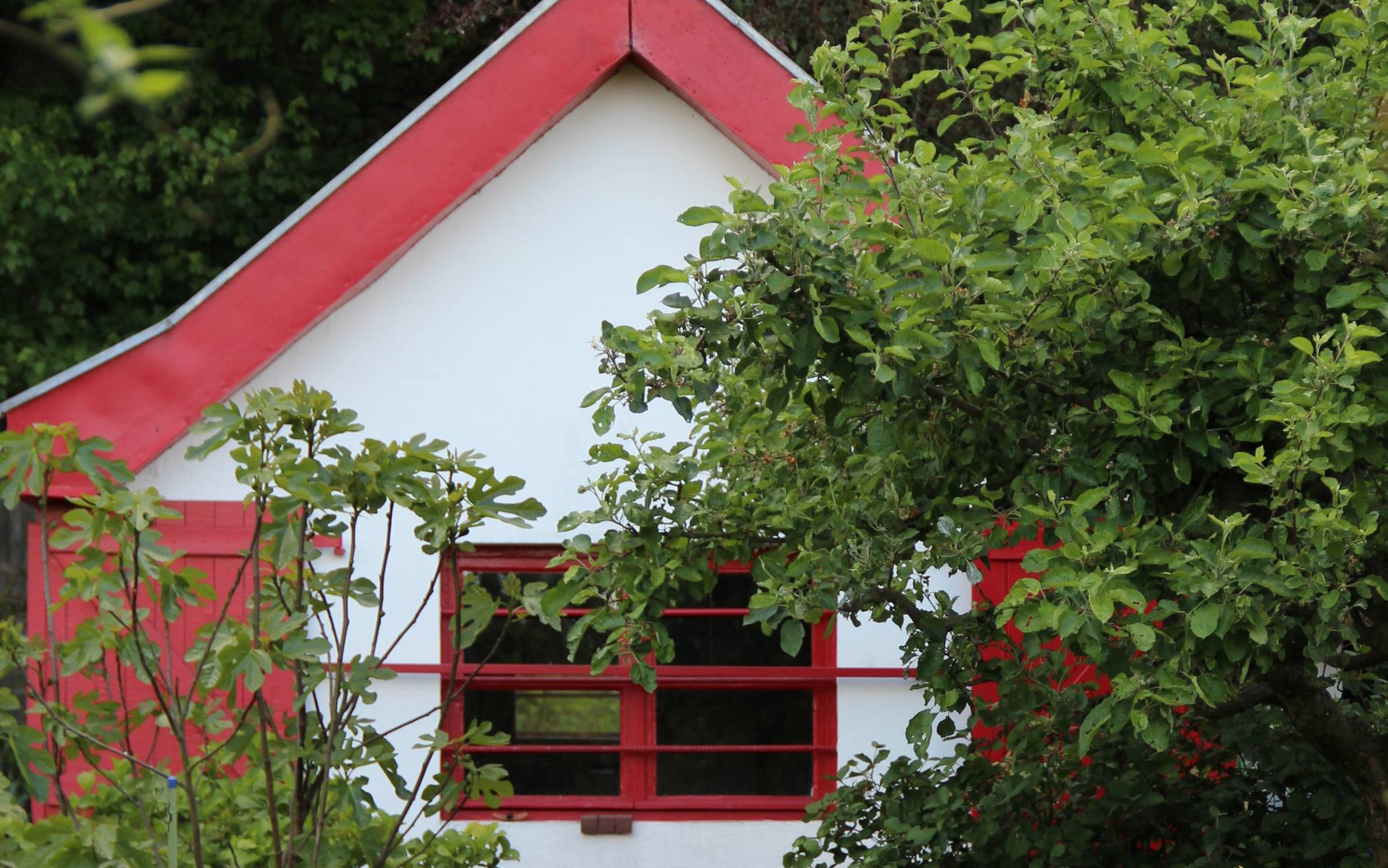 Blick über den Gartenzaun