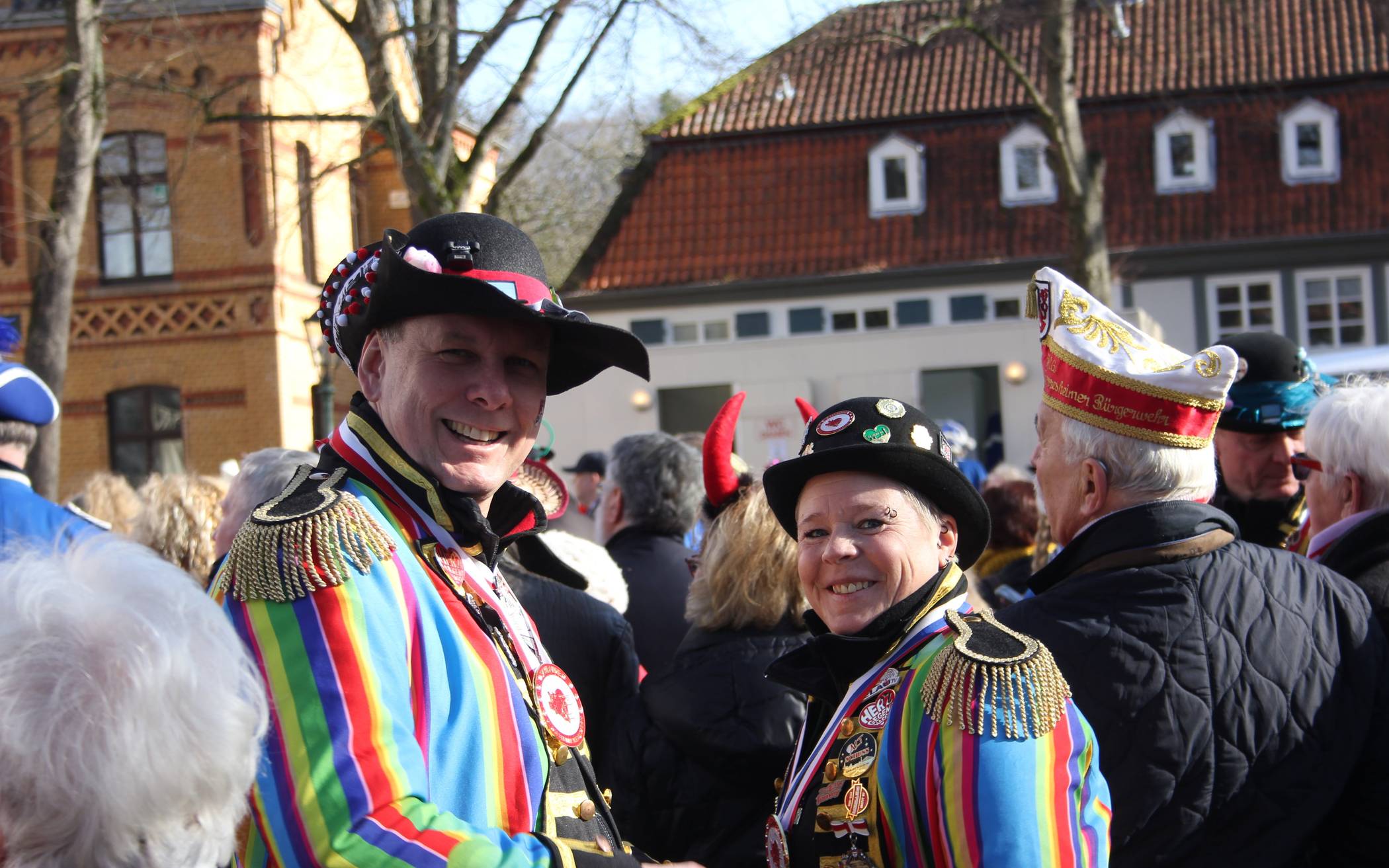 Anke Schmich und Stefan Pitzer von der...