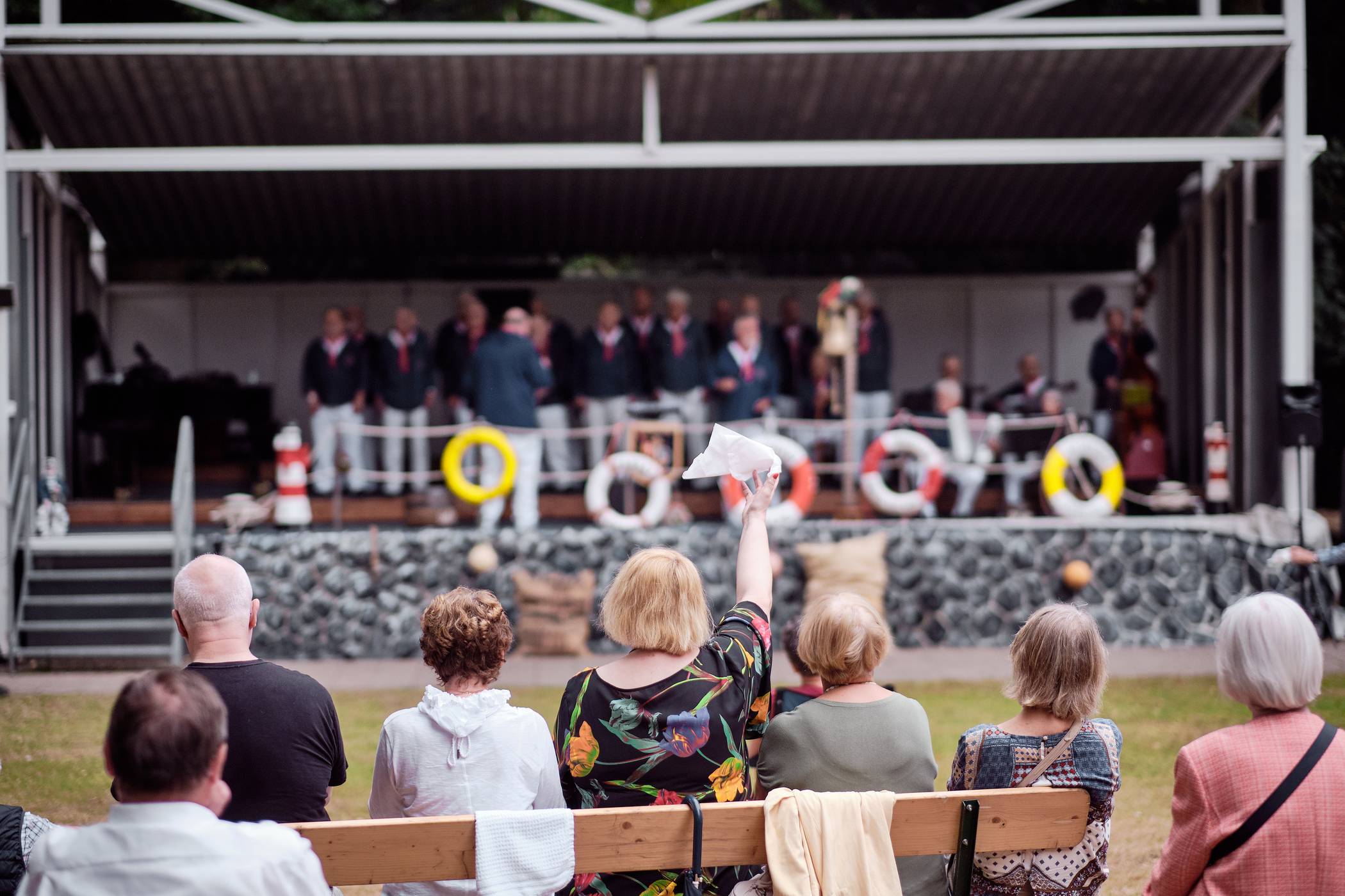  Viermal wird 2020 im Hofgarten die Musik unter freiem Himmel spielen. 