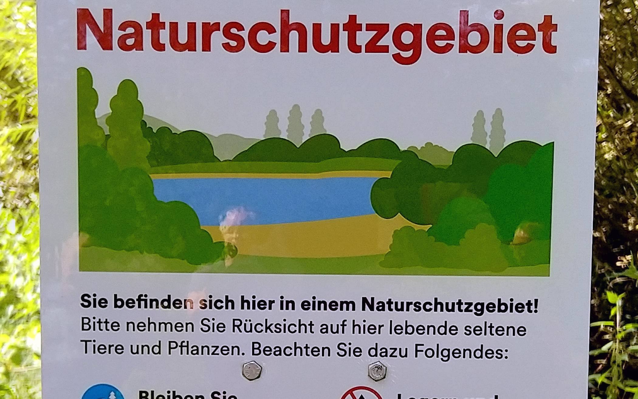 Im Grünen erholen, die Natur dabei schützen