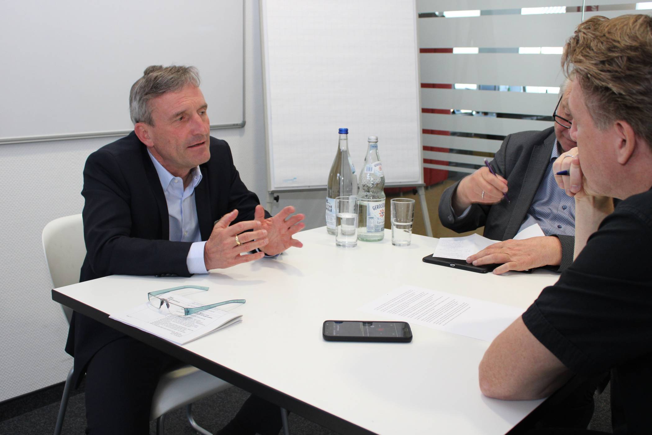  Oberbürgermeister Thomas Geisel - „Zuversicht, das Ding auch diesmal zu drehen.“  
