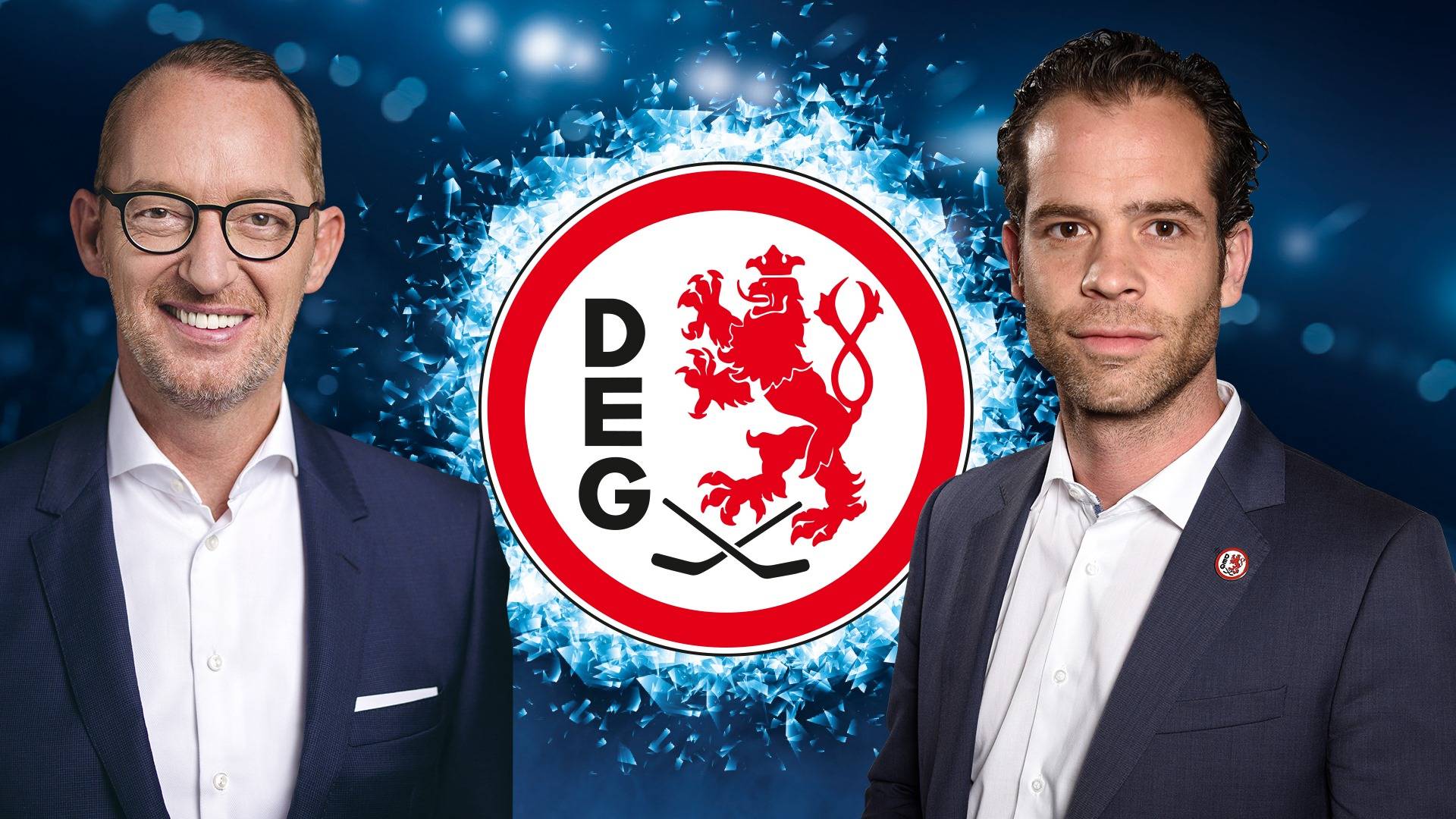  Harald Wirtz wird zukünftig die Geschäfte der DEG Eishockey GmbH leiten. Komplettiert wird die Doppelspitze durch Sportdirektor Niki Mondt, der erweiterte Kompetenzen erhält. Foto DEG 