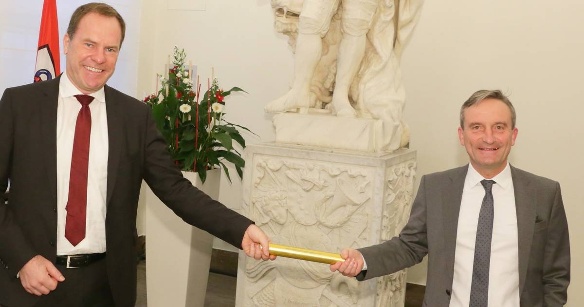 Vereidigung neuer OB Dr. Stephan Keller Kooperation CDU Grüne