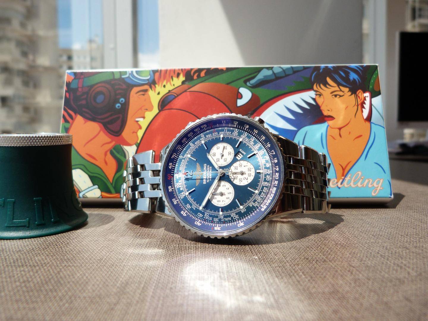  Klassiker, wie eine Breitling-Uhr, sind hochwertige Geschenke mit dem gewissen Etwas. 